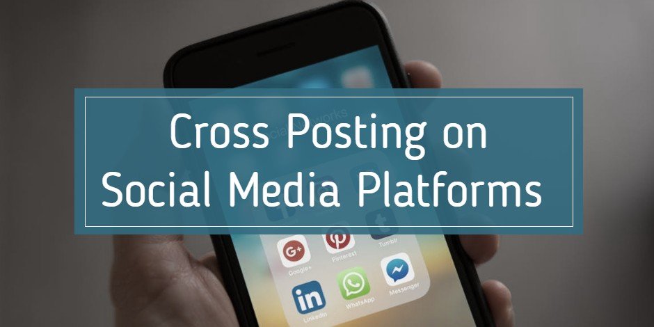cross posting on social platforms