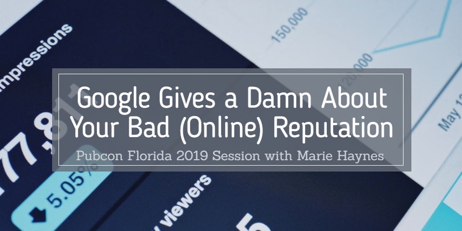 bad online reputation