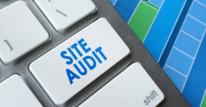 Key that says techical site audit 