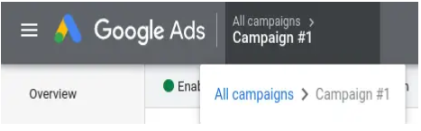 google ads campaign