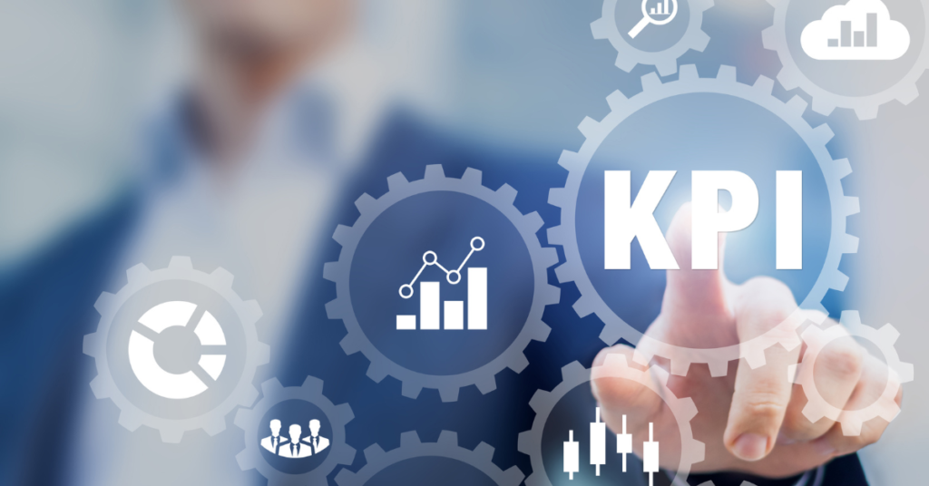 marketing metrics around someone's finger.