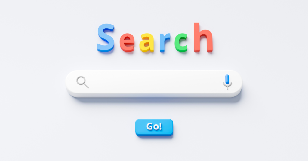 A search bar