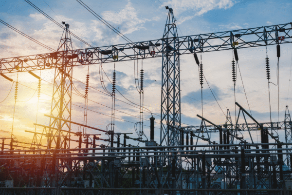 A power station used by utility companies